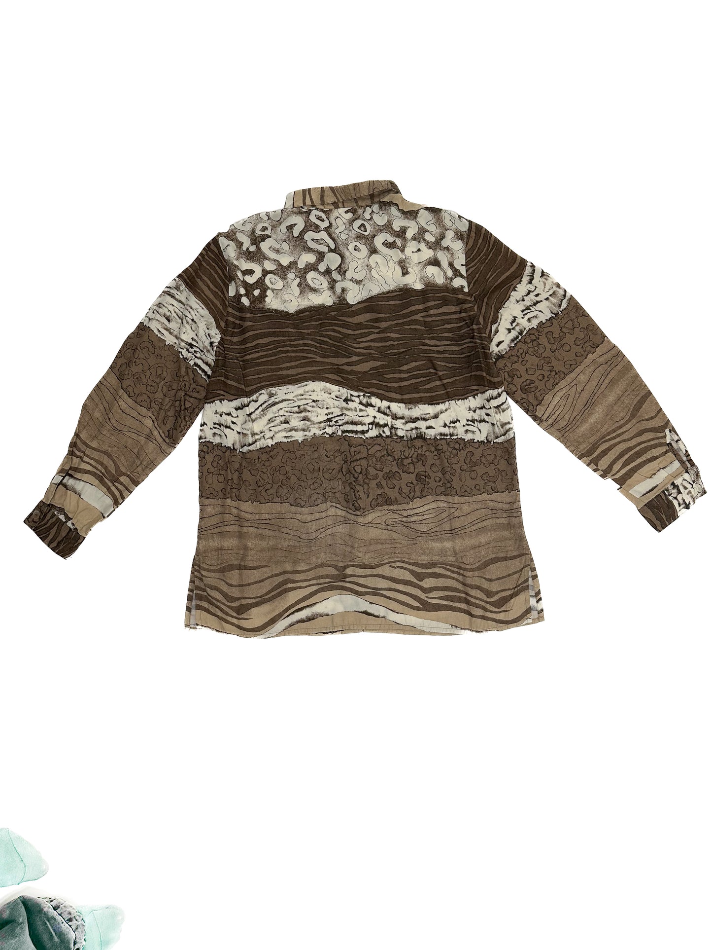 Layered Print Shirt
