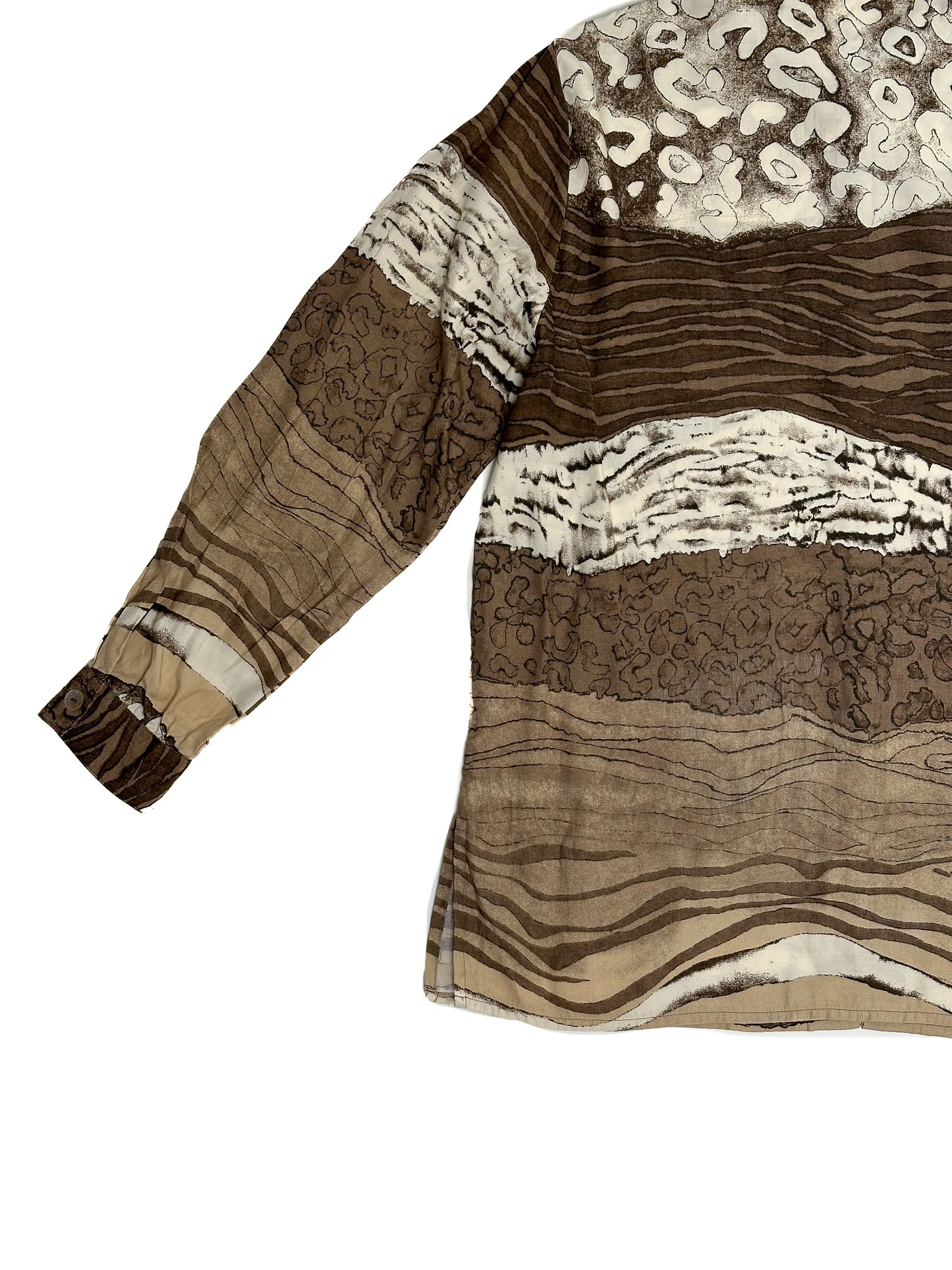 Layered Print Shirt