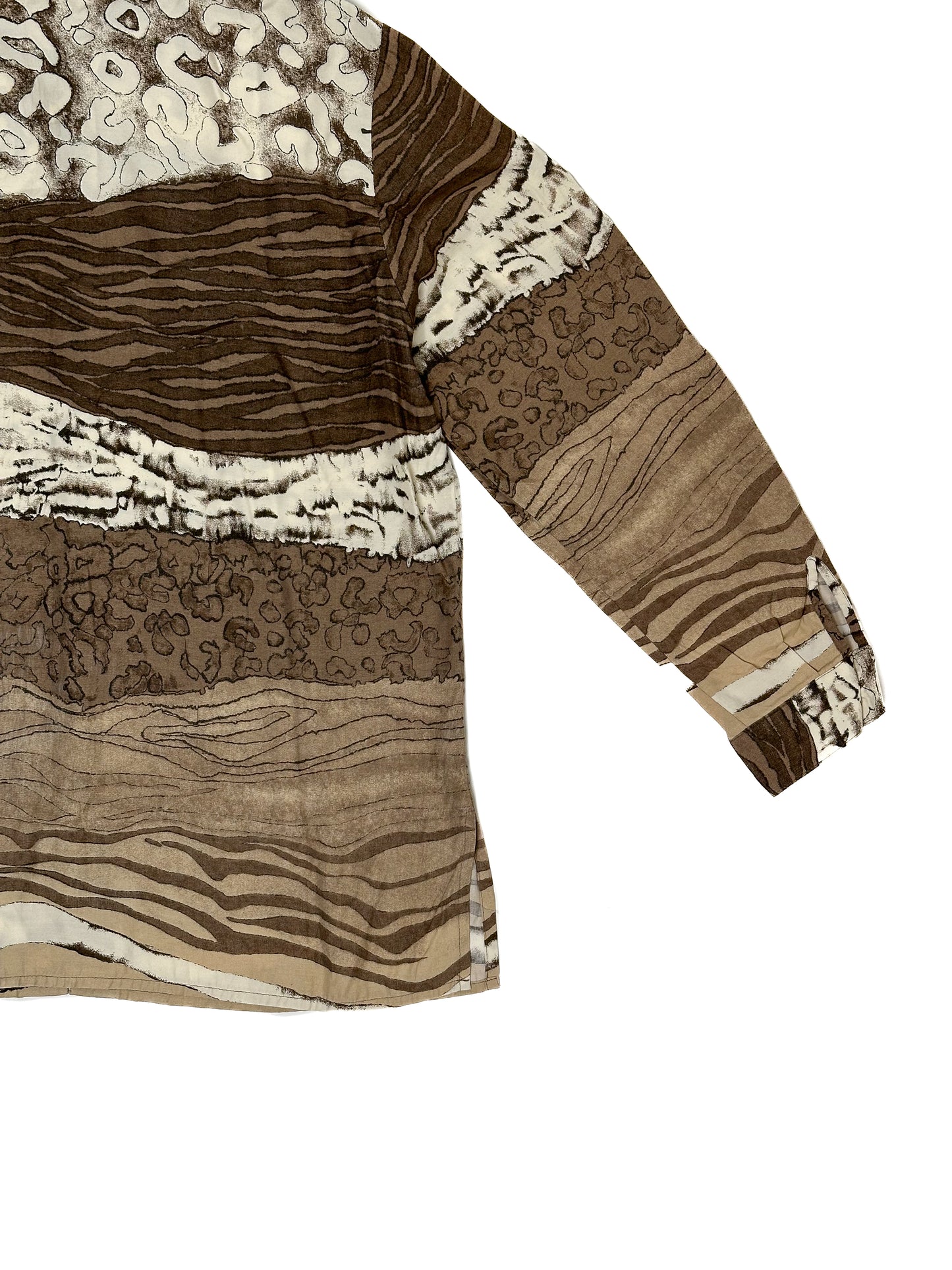 Layered Print Shirt