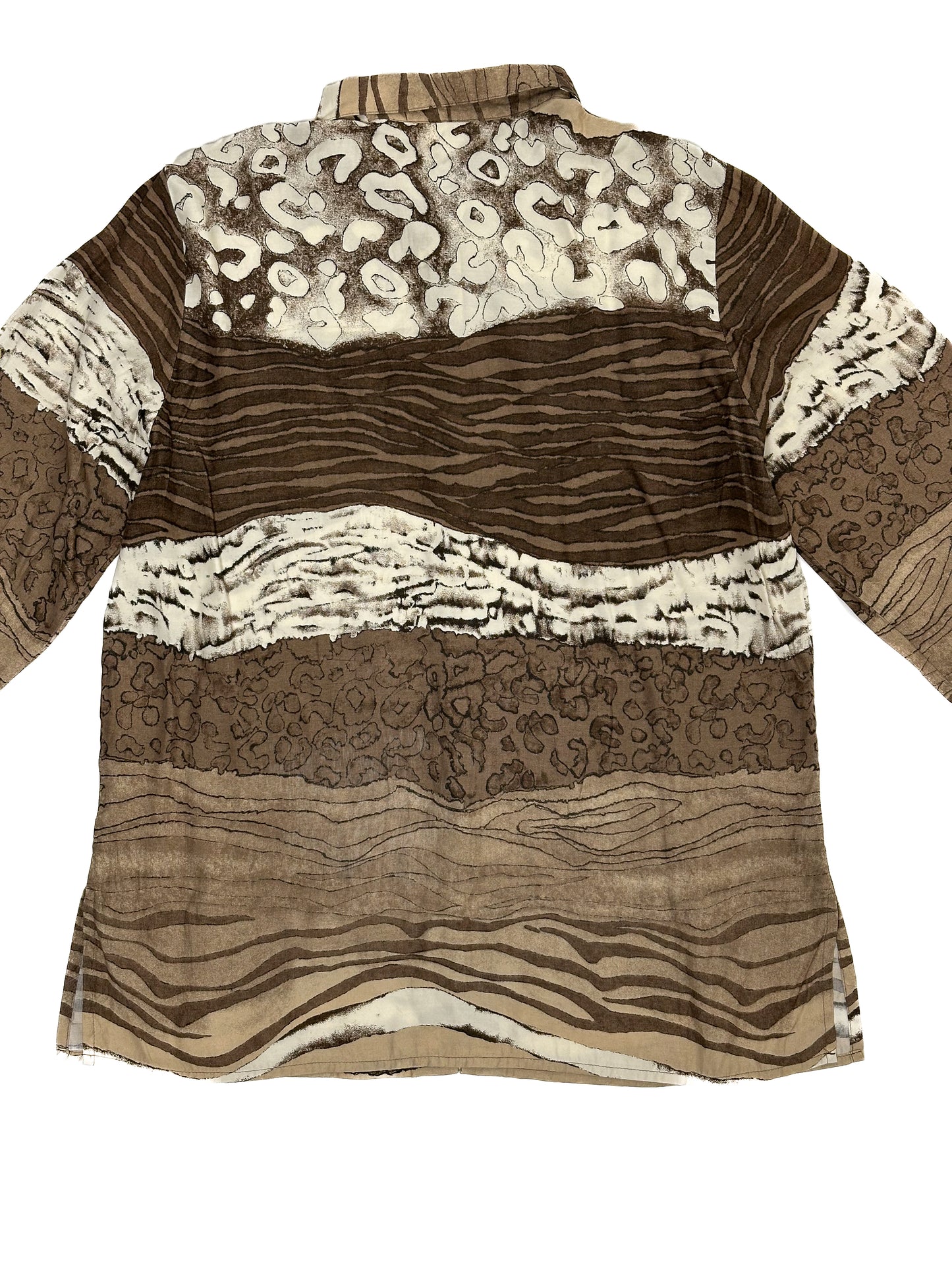 Layered Print Shirt