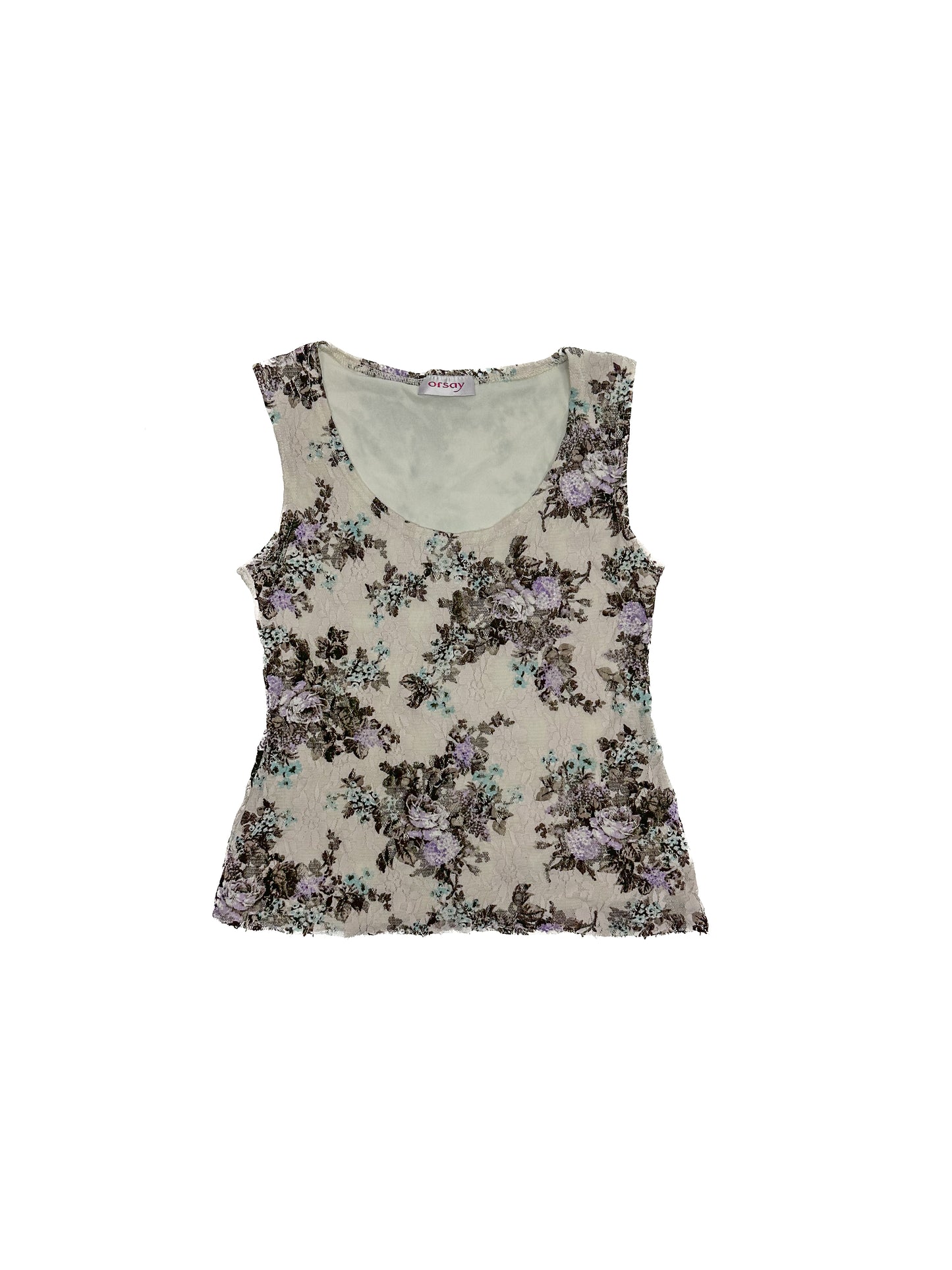 Vintage Foral Tank Top