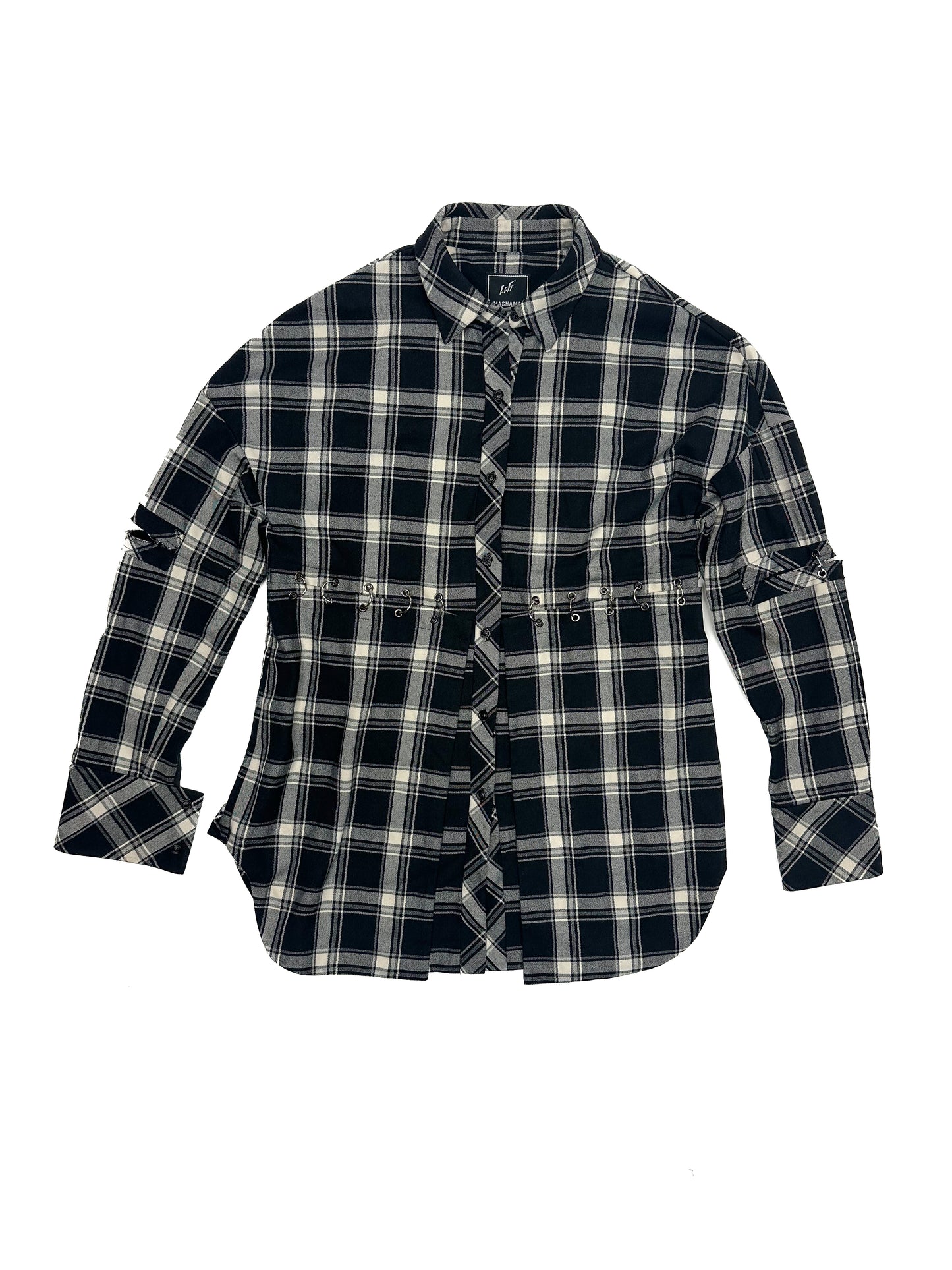 Black & white Checkerboard Shirt